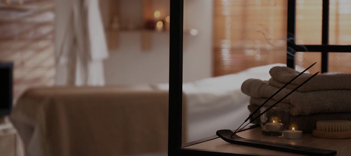 Інтер'єр SPA-простору Noelle для сауни, wellness-відпочинку та SPA-ритуалів у Києві